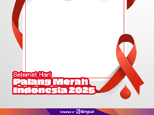 10 Twibbon Hari PMI 2025 Terbaru dan Gratis, Cocok Dibagikan di Medsos! 10 Twibbon Hari PMI 2025 Terbaru dan Gratis, Cocok Dibagikan di Medsos!