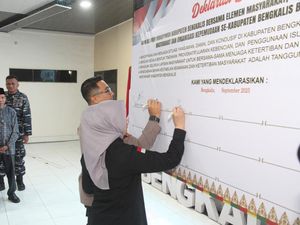 Ojol dan Warga di Bengkalis Deklarasi Damai, Komitmen Jaga Keamanan Ojol dan Warga di Bengkalis Deklarasi Damai, Komitmen Jaga Keamanan