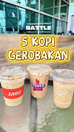 Video: Review Battle 5 Es Kopi Susu Gerobakan Harga Rp 8 Ribu-15 Ribu