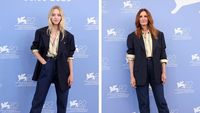 Foto: Gaya Kembaran Amanda Seyfried dan Julia Roberts di Venice Film Festival