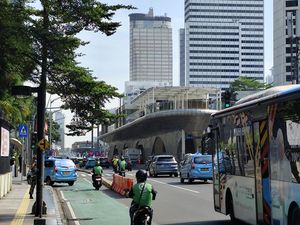Jakarta Berangsur Normal,  Begini Situasi di Sekitar Sudirman Pagi Ini