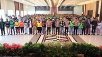 Ojol Silaturahmi dengan Kapolda Banten, Kompak Tolak Provokasi