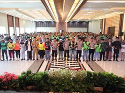 Ojol Silaturahmi dengan Kapolda Banten, Kompak Tolak Provokasi