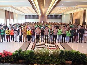 Ojol Silaturahmi dengan Kapolda Banten, Kompak Tolak Provokasi Ojol Silaturahmi dengan Kapolda Banten, Kompak Tolak Provokasi