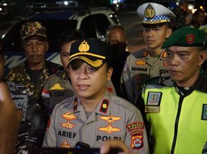 Polisi, Banser hingga TNI Patroli Gabungan Antisipasi Kerusuhan di Cilegon