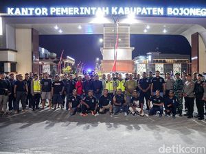 TNI-Polri Gelar Patroli Skala Besar Jogo Bojonegoro