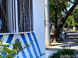 Dari Penuh Coretan, Pos Polisi di Bandung Jadi Kinclong Lagi