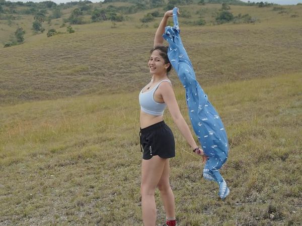 Sitha Marino Capek Diejek Netizen, Olahraga Bisa 2 Kali Sehari