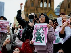 Video: Suara Diaspora Indonesia di Melbourne, Gelar Demo #ResetIndonesia