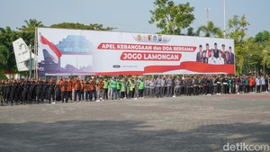 Apel Kebangsaan dan Doa Bersama Tegaskan Komitmen Jogo Lamongan