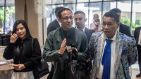 Kasus Chromebook, Nadiem Makarim Kembali Datangi Kejagung Didampingi Hotman Paris