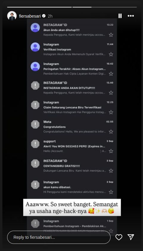 Unggahan Fiersa Besari