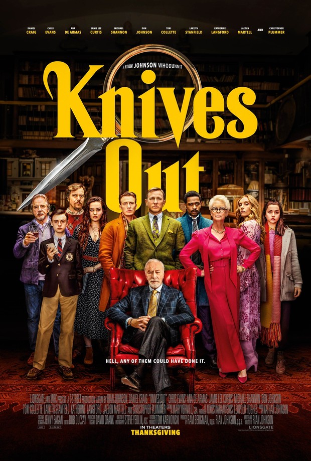 Film thriller terbaik Knives Out/ Foto: FilmNation Entertainment