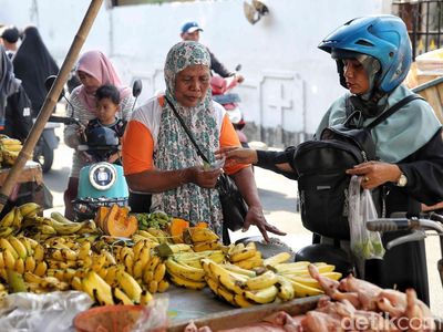 Geliat Pasar Tanjung Priok Kembali Normal Usai Aksi Demonstrasi