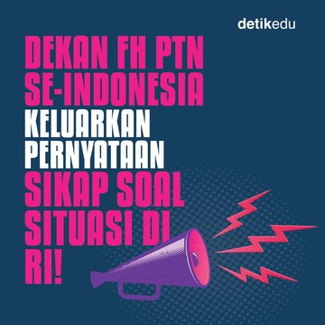 Infografis: 6 Pernyataan Sikap Dekan FH PTN Se-Indonesia soal Situasi Terkini