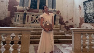 Foto Lee Min Jung di Gereja yang Jadi Sasaran Kritik