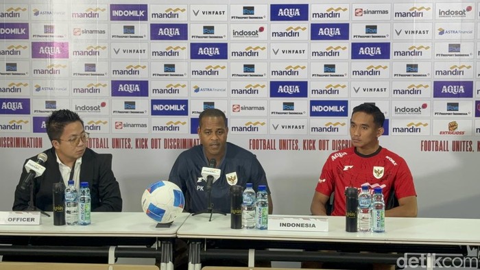 Pelatih Timnas Indonesia Patrick Kluivert