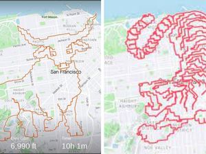 Keren! Pelari Bikin Lukisan Jalur Lari dengan Aplikasi Strava Keren! Pelari Bikin Lukisan Jalur Lari dengan Aplikasi Strava