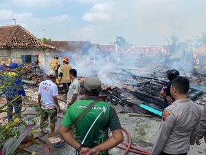 2 Rumah di Ngawen Blora Ludes Terbakar 2 Rumah di Ngawen Blora Ludes Terbakar