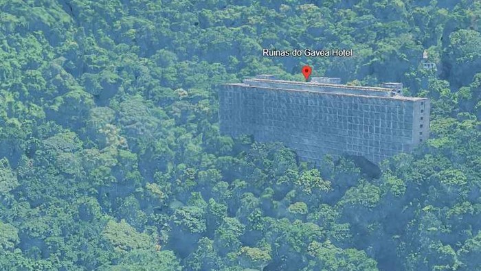 Gávea Tourist Hotel, yang berdiri di kawasan hutan Tijuca, Rio de Janeiro