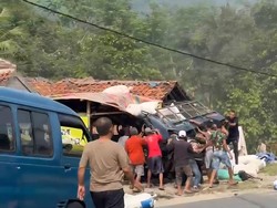 Kronologi Kecelakaan Beruntun Dipicu Rem Blong Truk Tangki BBM di Bogor
