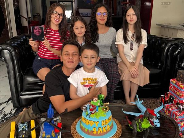 Andhika Pratama Rayakan Ultah ke-5 Saka, Sederhana yang Penting Kumpul