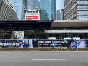 Ini Kondisi Halte Transjakarta Senayan: Perbaikan Dikebut, Layanan Jalan Ini Kondisi Halte Transjakarta Senayan: Perbaikan Dikebut, Layanan Jalan