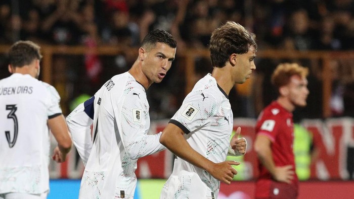 Armenia Vs Portugal: Ronaldo-Felix Bawa Selecao das Quinas Pesta Gol