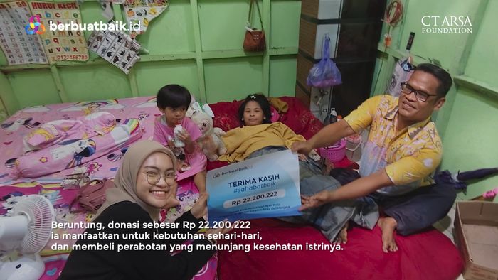 Donasi Sahabat Baik, Bantu Kehidupan Sehari-hari Ratmin Saat Pesanan Sepi