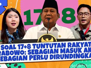Soal 17+8 Tuntutan Rakyat, Prabowo: Sebagian Masuk Akal, Sebagian Perlu Dirundingkan Soal 17+8 Tuntutan Rakyat, Prabowo: Sebagian Masuk Akal, Sebagian Perlu Dirundingkan