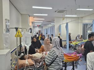 Bangunan Majelis Taklim Ambruk, Korban Luka Dirawat di RSUD Bogor 14 Orang