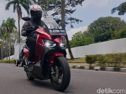 Bawa Motor Listrik Maka Cavalry Jakarta-Purwakarta: Cuma Rp 3 Ribuan, Baterai Sisa Segini