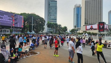 CFD Jakarta: Semangat Warga Menggeliat di Tengah Normalitas.