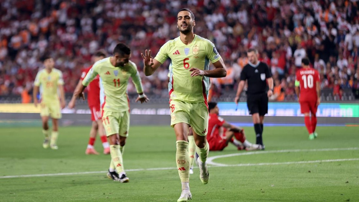 Spanyol melumat Turki 6-0 di lanjutan Kualifikasi Piala Dunia 2026 zona Eropa. (Foto: UEFA via Getty Images/Ahmad Mora - UEFA)