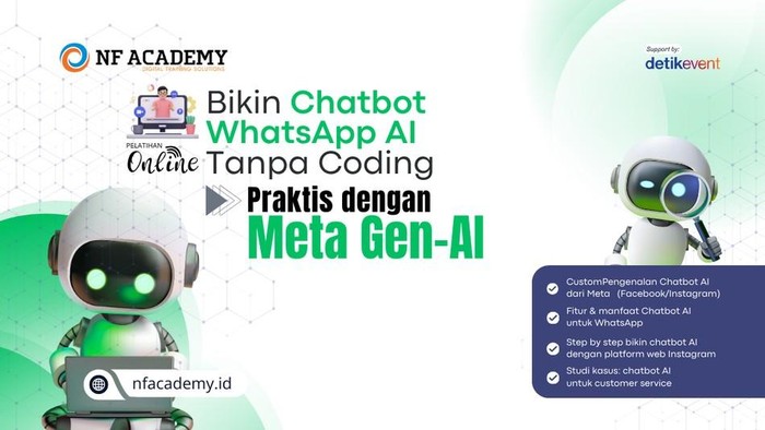 Bikin Chatbot WhatsApp AI Sendiri? Ternyata Semudah Ini, Tanpa Coding! (Meta Gen-AI Inside)