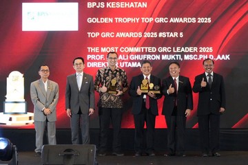 Implementasi GRC Dinilai Unggul, BPJS Kesehatan Boyong Golden Trophy 2025