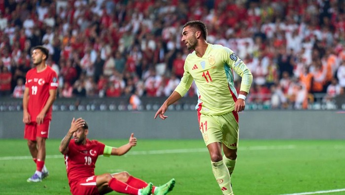 Ferran Torres di Timnas Spanyol.
