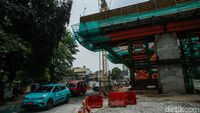 Intip Progres Proyek LRT Velodrome-Manggarai, Target Beroperasi 2026