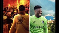 Sudah tak lagi diinginkan di Manchester, Onana kini siap memulai petualangan baru di Turki. Foto: dok. Internet/X (Twitter)