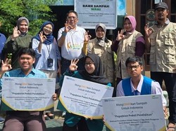Pegadaian Beri Beasiswa ke Pengelola Bank Sampah di Seluruh Indonesia