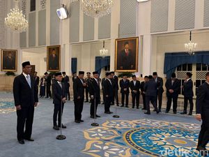 Reshuffle Kabinet, Ini 4 Menteri-1 Wamen yang Dilantik Presiden Prabowo
