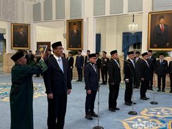 4 Menteri-1 Wamen Dilantik Prabowo Hari Ini, Berikut Daftarnya