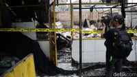 Ruko di Fatmawati Terbakar, Polisi Pasang Garis di Lokasi