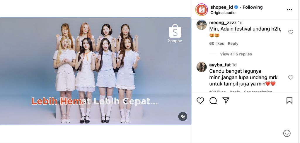 Shopee X Hearts2Hearts 9.9 Super Shopping Day