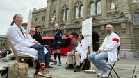 Aksi Dokter Swiss Mogok Makan, Desak Pemerintah Bersikap Tegas soal Gaza