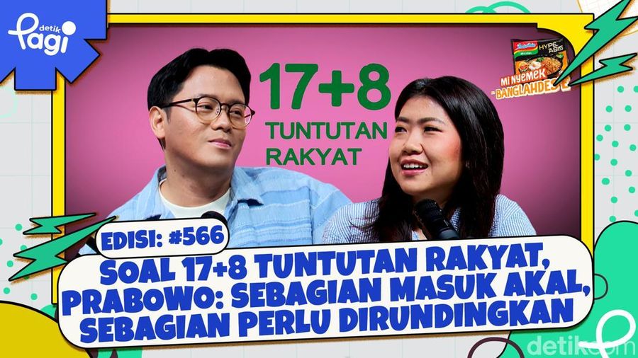 Video: Soal 17+8 Tuntutan Rakyat, Prabowo: Sebagian Masuk Akal, Sebagian Perlu Dirundingkan