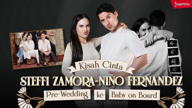 Berita Viral Selebriti dari InsertLive : Kisah Cinta Steffi Zamora-Nino Fernandez: Pre-Wedding ke Baby on Board