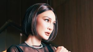 8 Foto Luna Maya Tampil Beda Dengan Gaya Rambut Baru Bob Pendek