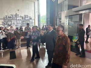Airlangga hingga Pejabat BI Hadiri Sertijab Menkeu Purbaya