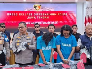 Polda Jateng Tetapkan 3 Tersangka Baru Aksi Anarkis di Mapolda, Total 10 Orang
